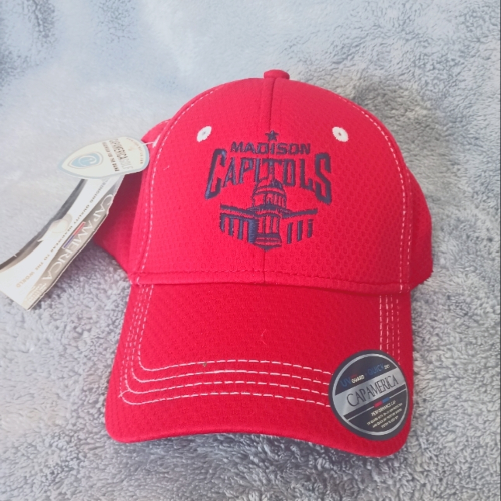 Madison Capitols Red Cap